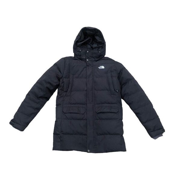 RARE 2012 The North Face Parka Jacket 800 Black Medium - Picture 2 of 16